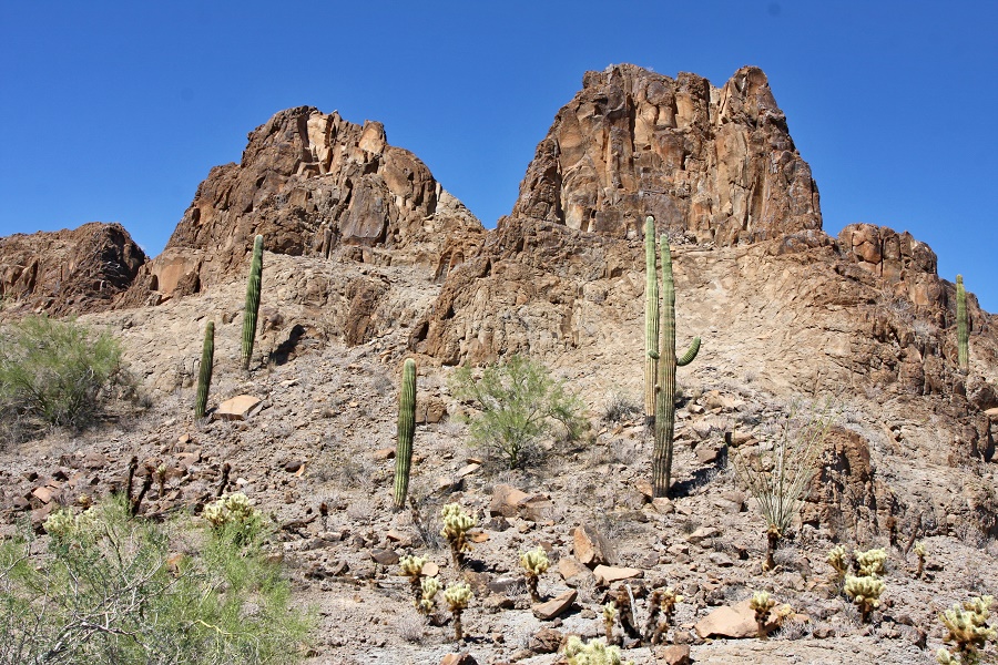 Arizona, sevrozápad. od Tusconu