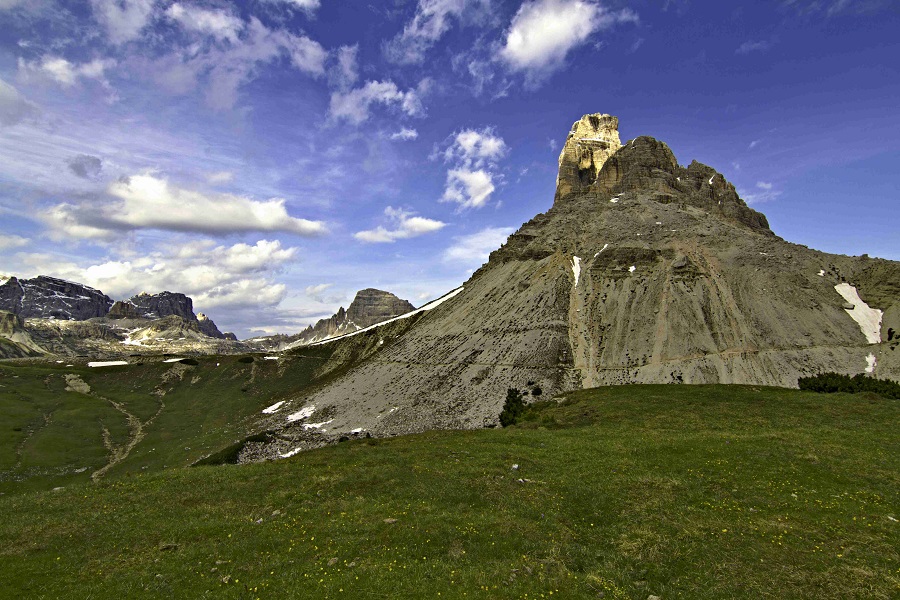 Dolomity, směr Rif.Locatelli