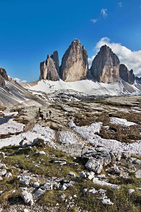 Dolomity, Tre Cime di Lavaredo