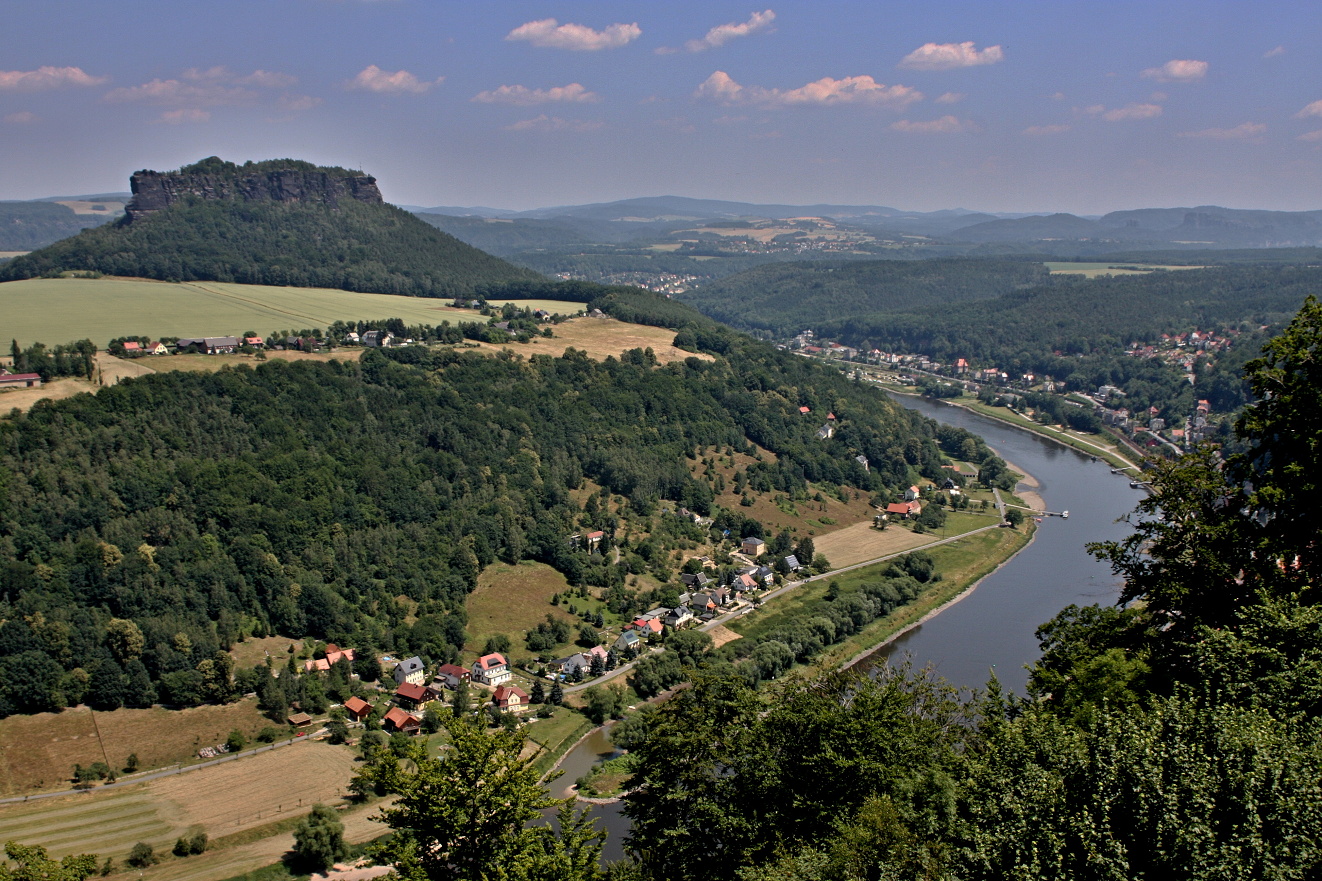 Sasko,Z pevnosti Königstein