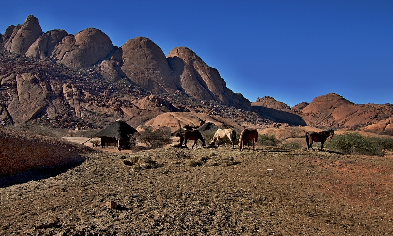 Spitzkoppe - okolí