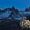 Dolomity, Tre Cime di Lavaredo,Monte Paterno