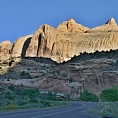 před nár. park Capitol Reef